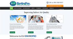 Desktop Screenshot of euienviropro.com